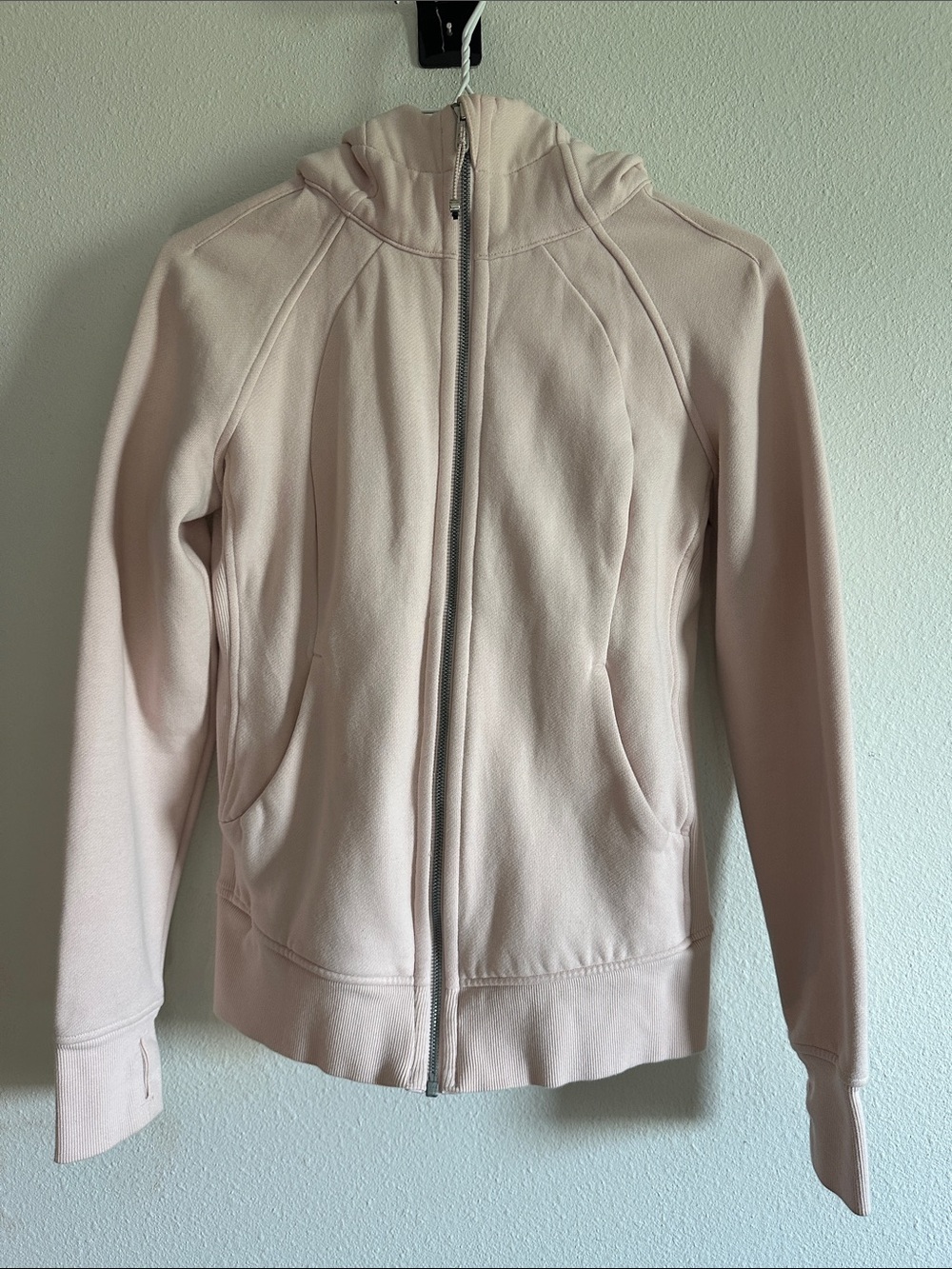 Lululemon Scuba Full Zip Light Pink Women’s Jacket